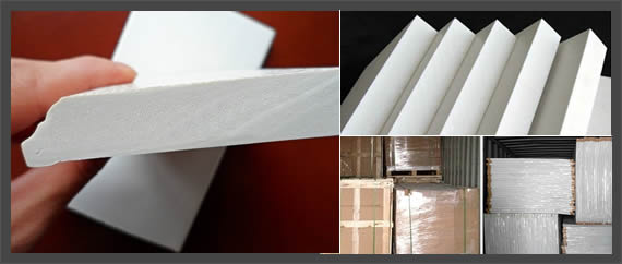 40mm thick Sound insulation white PVC foam sheet