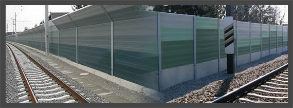 Aluminum Railway Sound Proof Noise Barrier Panel Cells