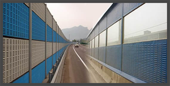 Highway Metal Soundproof Noise Barrier