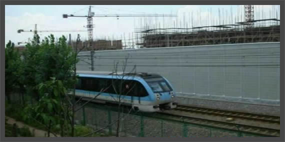 Railway Sound Barrier Fence