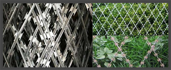 Razor Blade Fencing Panels